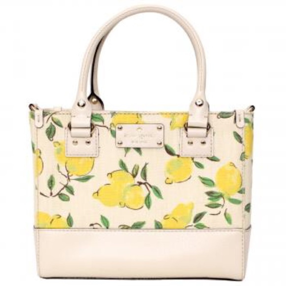 Kate Spade Lemon Print Satchel
